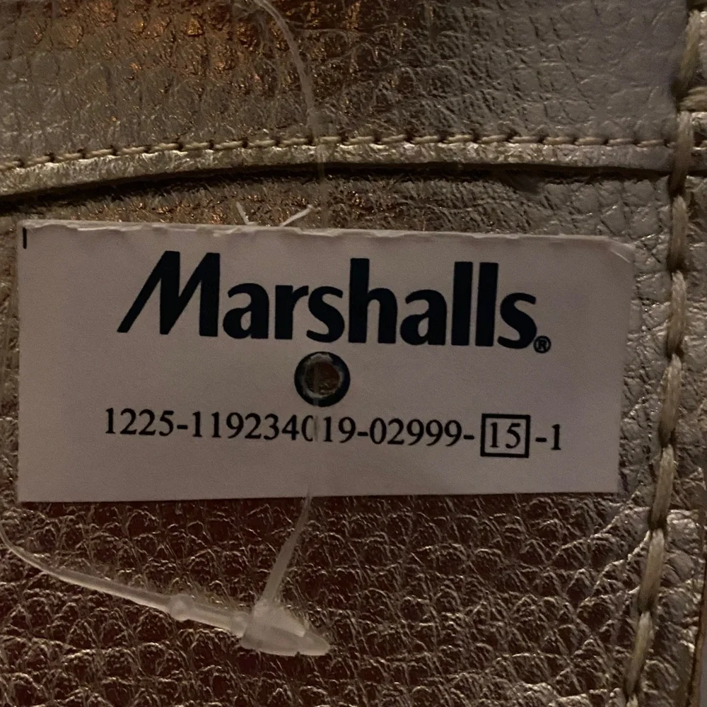 AEROSOLES Women's Metallic Gold Mules - Picture 3 of 3